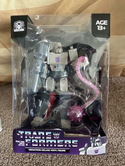 Transformers Megatron Deluxe Vinyl Figure CultureFly 9" Mace Retro Style