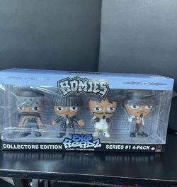 Homies Big Headz Collectors Edition 4-pack