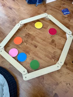 Kids balance beam and stepping stones