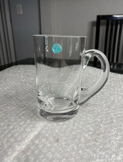 Tiffany & Co. crystal beer mug