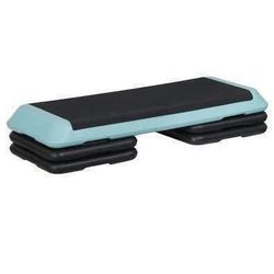 New 43'' Adjustable Exercise Aerobic Stepper W/4 Risers - Workout Fitness Step Platform, Green