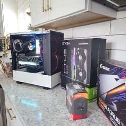 EVGA 3090 TI FTW3 AMD RYZEN 5800X3D 64 GB DDR4 TRIDENT ROYAL GAMING PC