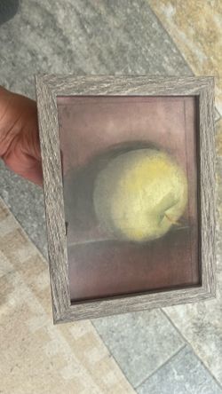 Still life art made from dry pastel