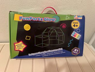FunForts Glow Creative Building Set 81 Pieces