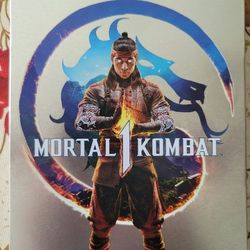 Mortal Kombat 1  Empty Metal Case  (NO GAME/NO CD)