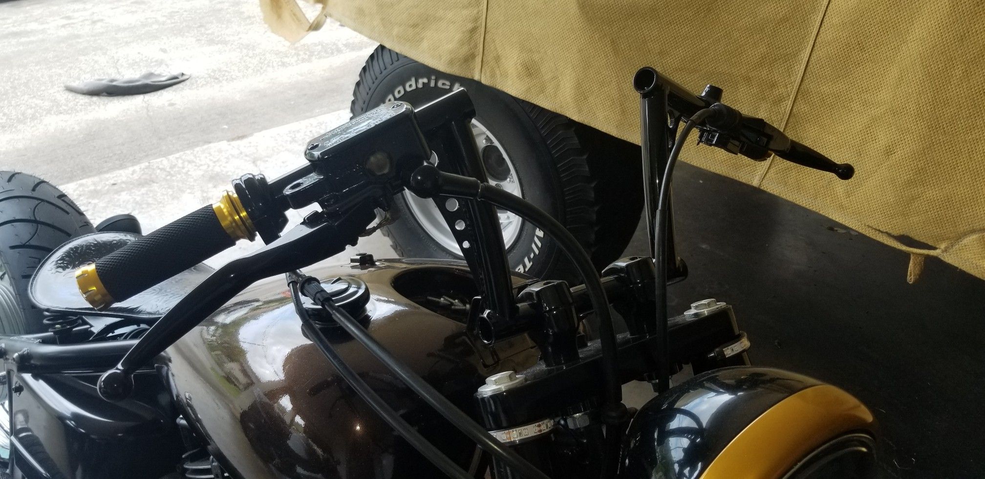 Rolans sands shortstack 1" handlebars