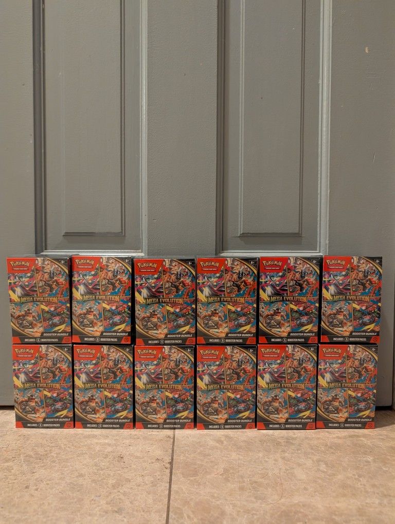Pokemon Mega Evolutions Booster Bundles