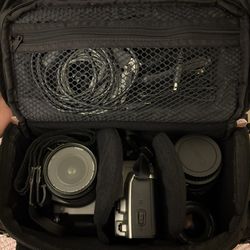 Vintage Canon and Minolta