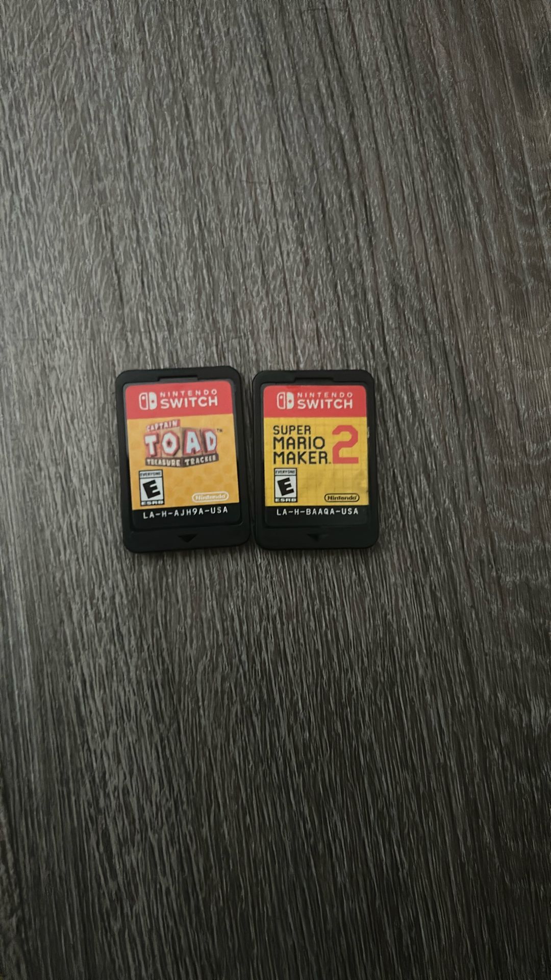Captain toad treasure tracker, plus super Mario maker two