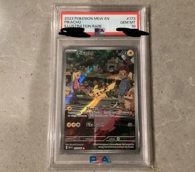 2023 Pikachu 173/165 Sv: Scarlet & Violet 151 IR Holo PSA 10