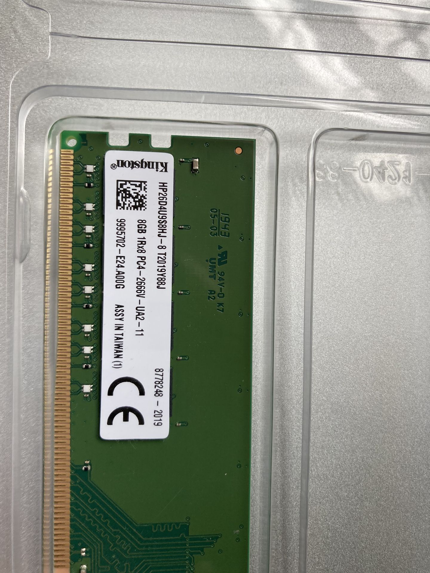 8 gB RAM Stick