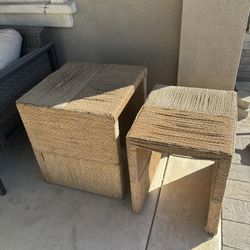 Target Woven Outdoor Tables