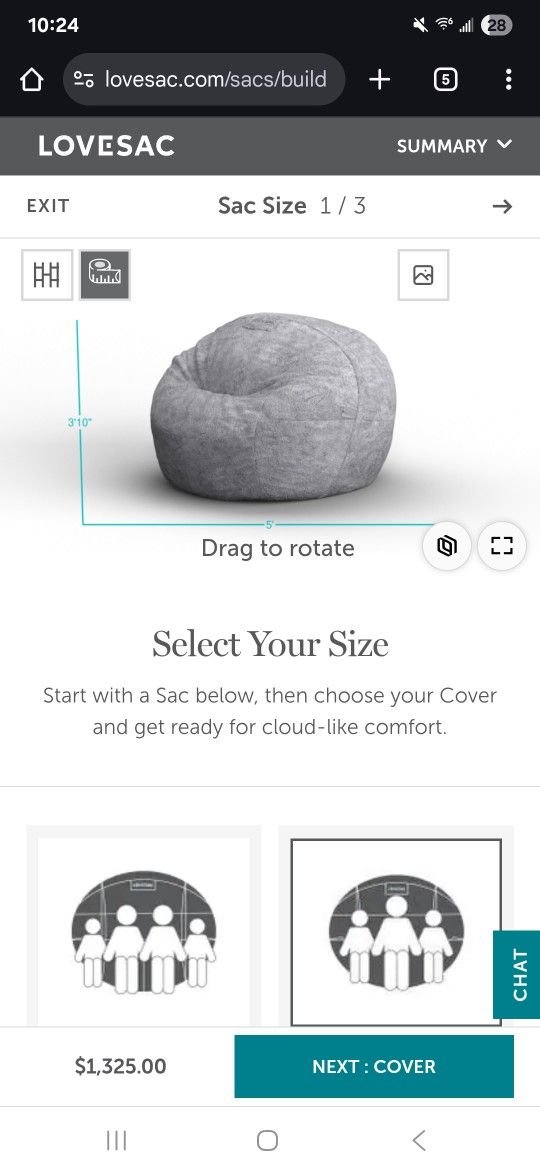 Lovesac SuperSac