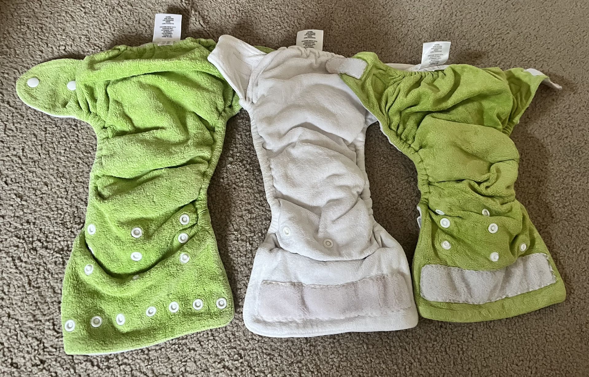 Thirsties Size 2 Reusable Cloth Diapers 