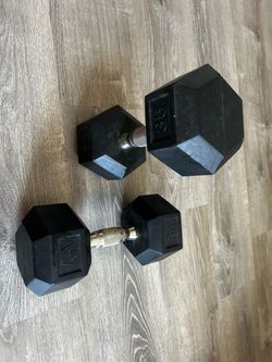 Pair of 35lb dumbbells