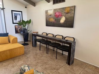 Couch back table