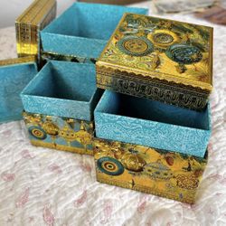 (3) Three GORGEOUS  ORNATE BOXES  for $20