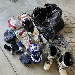 Off-road MX Gear Boots Helmet Thor Arai Alpinestars 