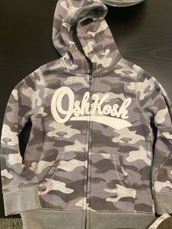 Oshkosh Toddler Camouflage Zip Hoodie