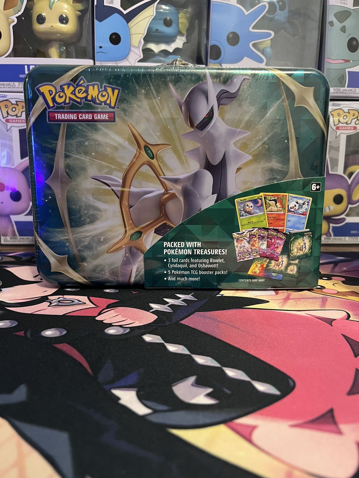 Pokemon TCG: SPRING 2022 New Sealed Collector Fusion Strike Lunch Box