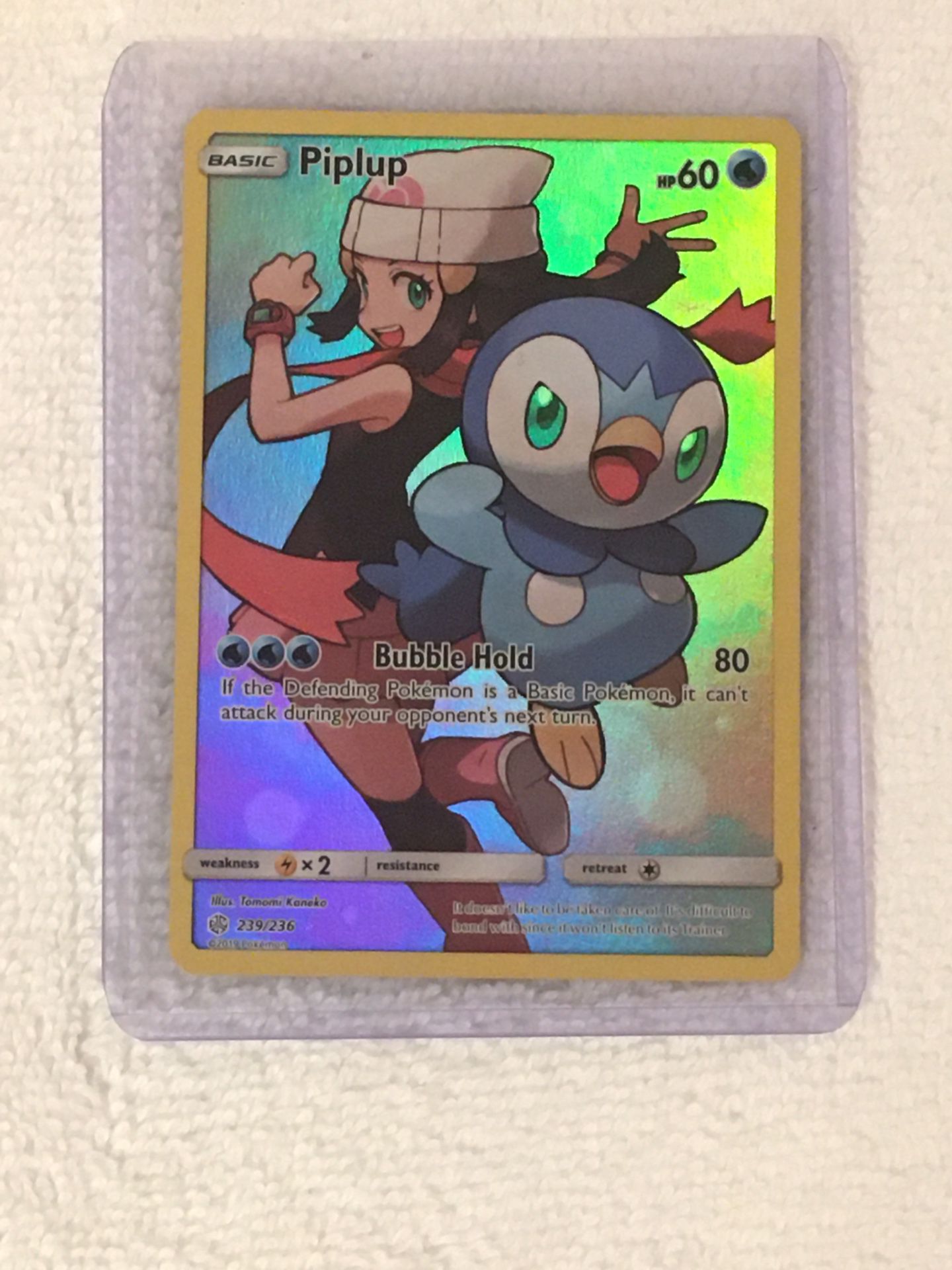 Piplup Secret Rare Pokemon Card 239/236