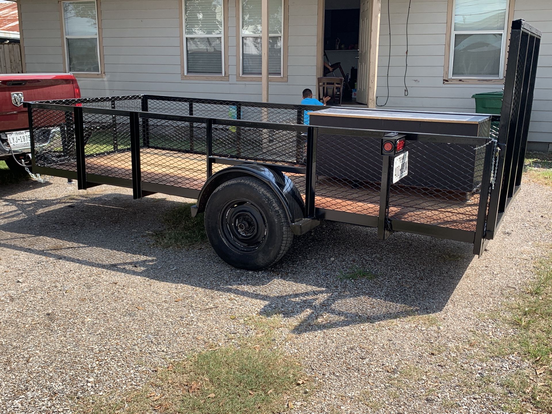 13’ x 5’ trailer with ramp