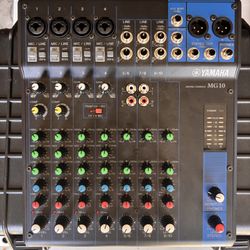 Yamaha MG10 Mixer (Adapter & Case) 