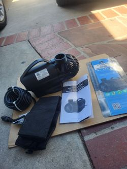 TOTALPOND
3,600 GPH Waterfall Pump