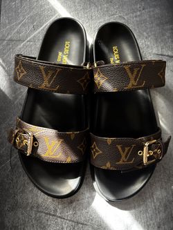 Louis Vuitton Bom Dia Monogram Comfort Sandals