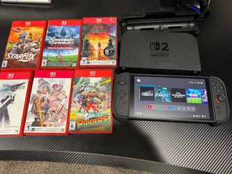Nintendo Switch 2 Bundle – Excellent Condition + Games