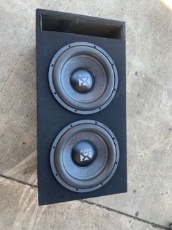 NVX Enclosed Subwoofer Bass + NVX Amplifier + Energie Battery Set – Full Wiring Kit