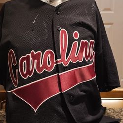 CAROLINA New Mesh Black Russell atail sweep Jersey