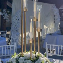 Rose Table Center Pieces 