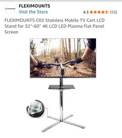 Rolling TV Stand - $20