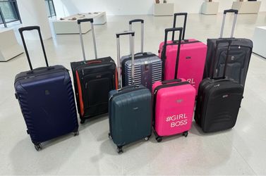 $15 each! Large Checked and Carry On Travel Luggage Baggage Suitcases!