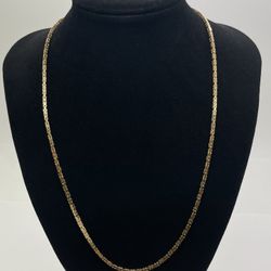 FASHION CHAIN 14KT YG, 20” LENGHT , 15.1 GRAMS, 1.9mm 