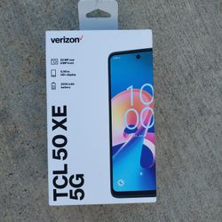 Verizon TCL 50 XE 5G Prepaid Smartphone 50MP 6.56” 128GB NEW SEALED Locked