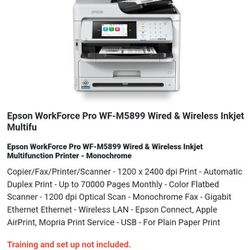 Epson WorkForce Pro Printer