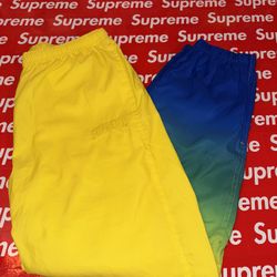 Supreme S/S 18 Gradient Track Pants -Medium 