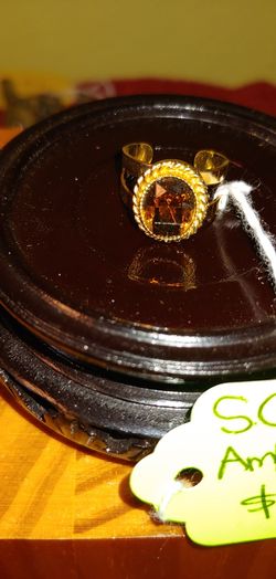 SARAH COVENTRY AMBER RING