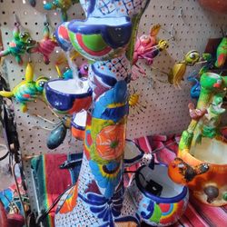 New Colorful Talavera ( Glazed Ceramic)
Water Fountain ⛲ * Pump Included *
Delivery Available 

Approx.
2 ft. x 1ft. 6"      $149.00 each

Store in Ah