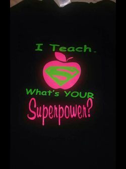 Tshirts for teachers