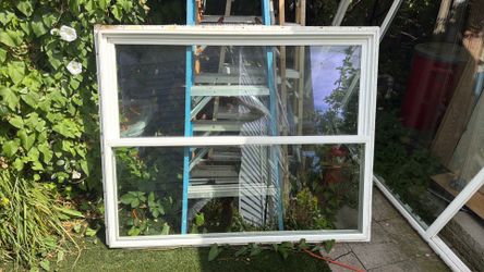 Vinyl window H 59 1/2x w 47 1/2