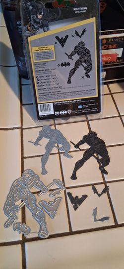 Nightwing Metal Die Set – 4 Piece Batman nightwing