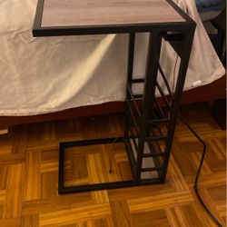 Nightstand With USB And Power Outlet 