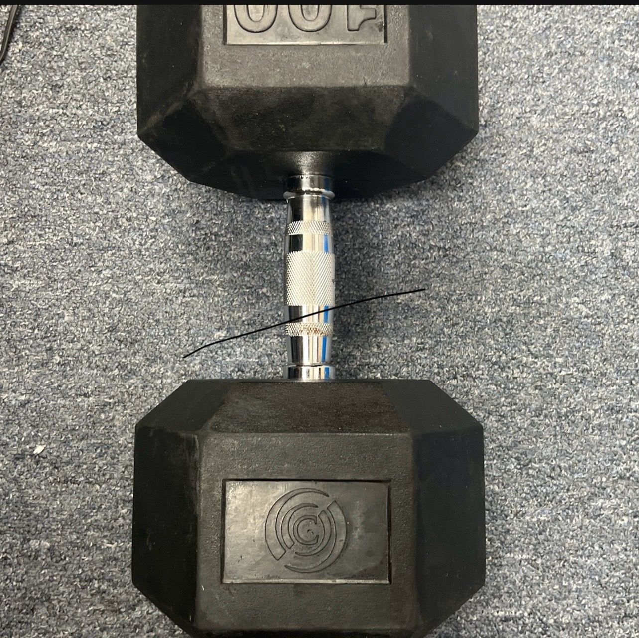 Weight, 100 Lbs Dumbbell 