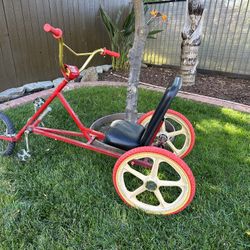 Vintage 1980s three wheel bike