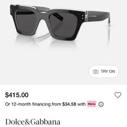 Authentic Dolce Sunglasses 