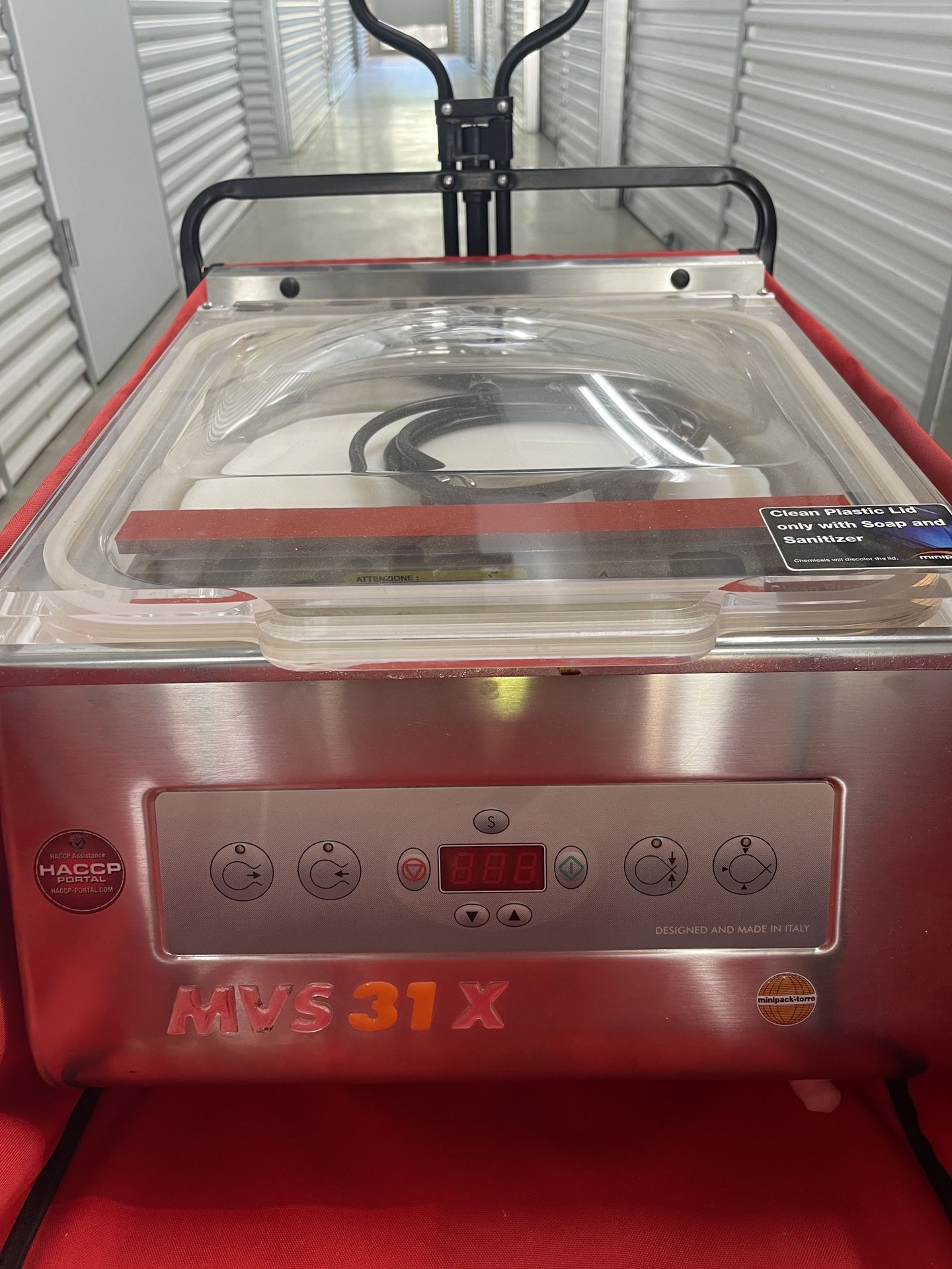 Food Vacuum Sealer - Minipack MVS31X Professional Grade