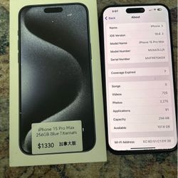 Unlocked iPhone 15 Pro Max 
